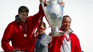 Rafael Benitez Steven Gerrard Istanbul Liverpool