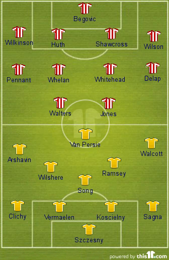 stoke arsenal