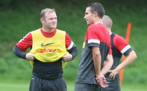 Rooney and Van Persie