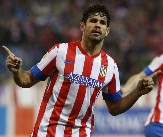 Diego Costa - Atletico Madrid striker | Spain: Is Wealth of Talent a Selection Headache Coach Del Bosque?