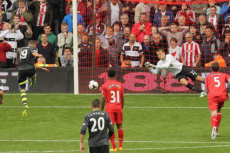 Simon_Mignolet_saves_penalty(c)wikimedia(dot)org Simon Mignolet - Liverpool/Belgium goalkeeper - Penalty Save vs Stoke | Liverpool FC: Everton Performance Makes Simon Mignolet The Real Deal