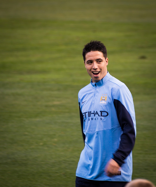 Samir Nasri has been ruled out for eight weeks with injury (by Brad Tutterow)