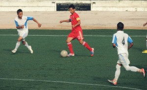 Redeem Tlang (No. 22) is one of the brightest talents at Shillong Lajong.