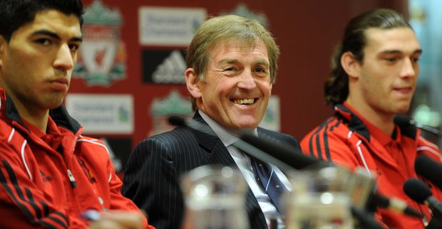 Luis Suarez (Liverpool FC striker), Kenny Dalglish (Former Liverpool player/manager), Andy Carroll | Liverpool FC - Some Perspective On Failed Title Challenge