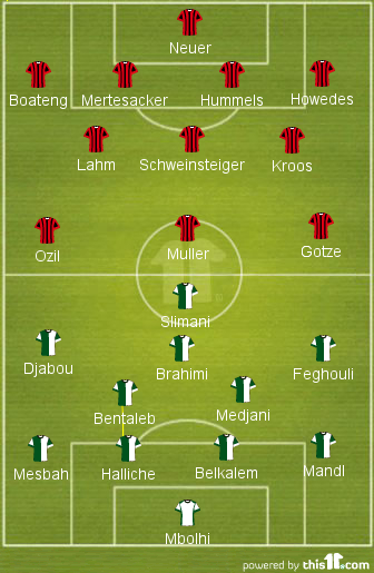 Germany - Alegria lineup