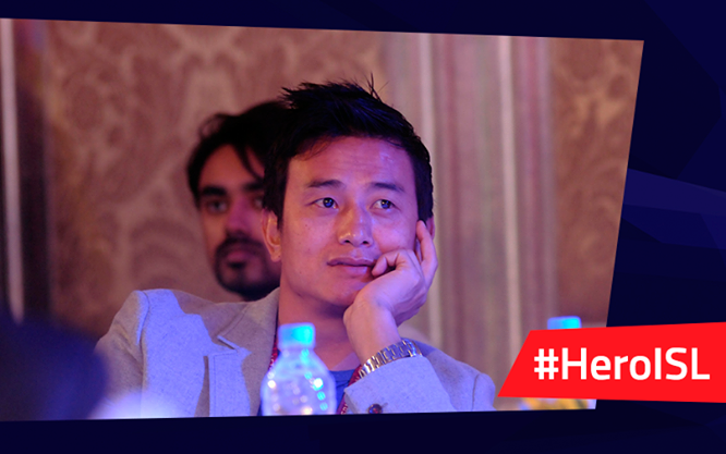 Indian Legend , Baichung Bhutia in a serene mood