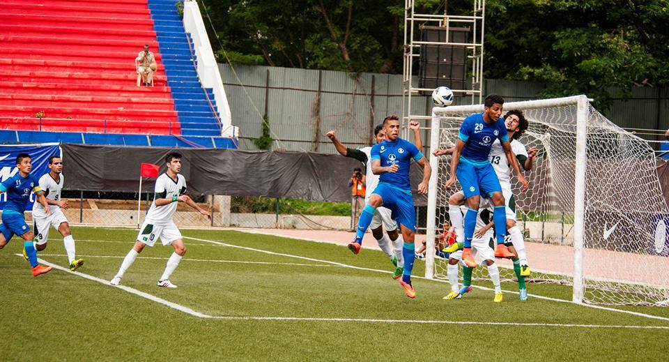 Robin Singh providing the assist for Chhetri in the First Match