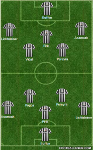 Pereyra in midfield
