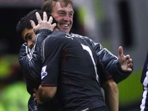 These two were at Liverpool when they last faced Exeter City