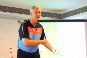 Wim, conducting India's first ever Pro licensing course