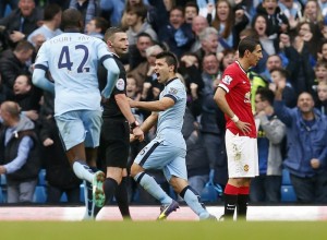 Sergio Aguero Scored The Winner In The Reverse Fixture