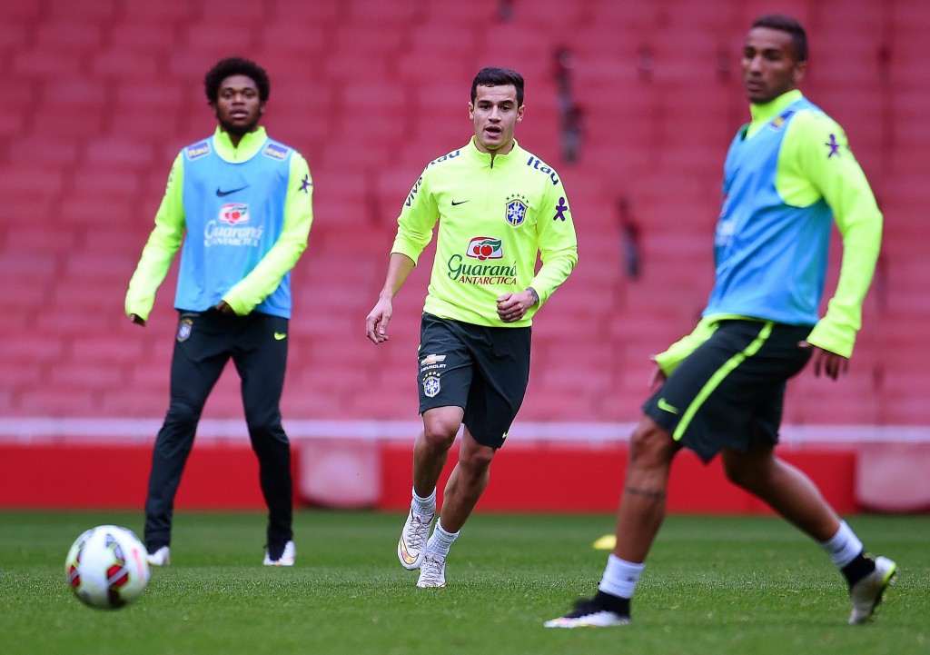 Brazil training