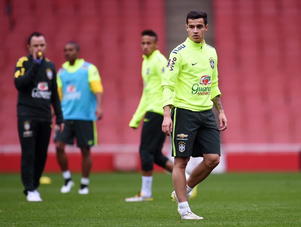 Brazil training