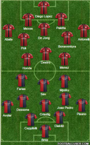 Milan Cagliari