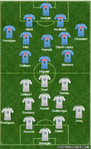 Napoli Wolfsburg