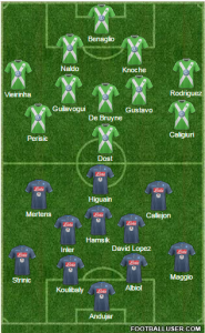Wolfsburg-Napoli