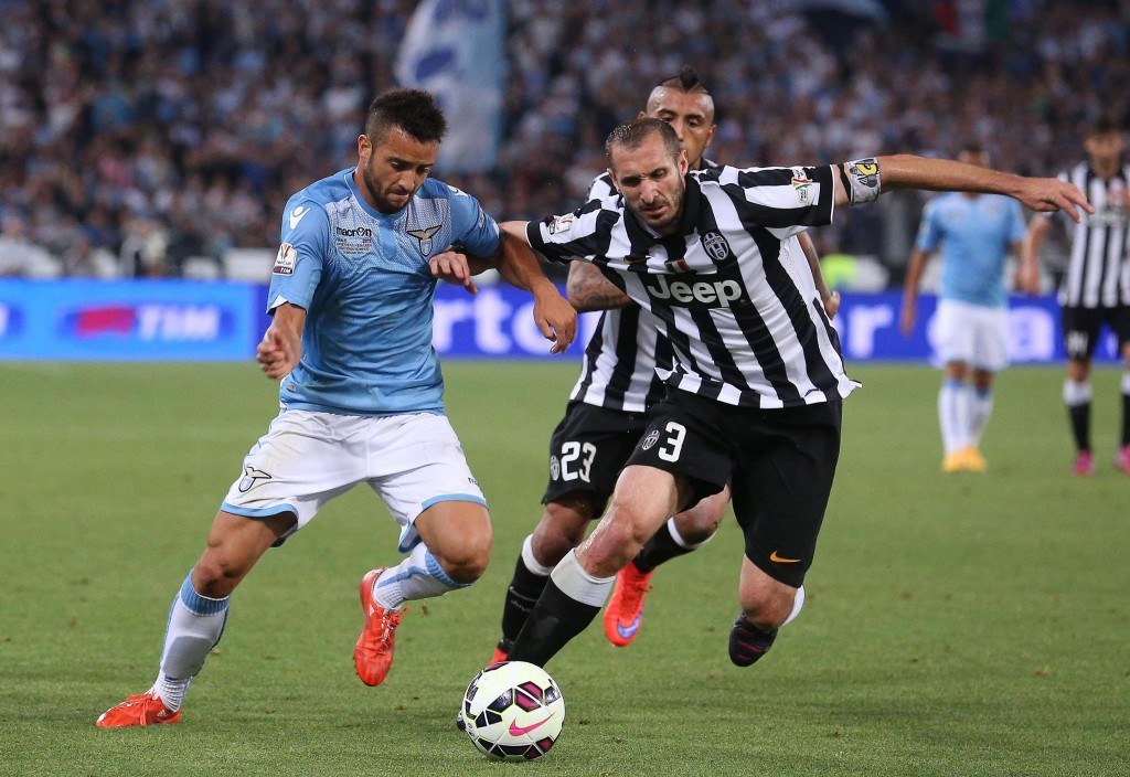 Italian soccer cup final - Juventus vs Lazio