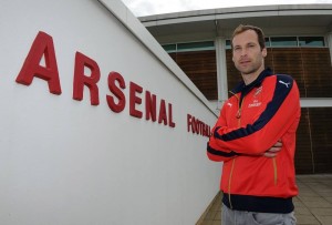 Cech's arrival at the Emirates could be a double whammy for Chelsea (c)Picture courtesy www.arsenal.com