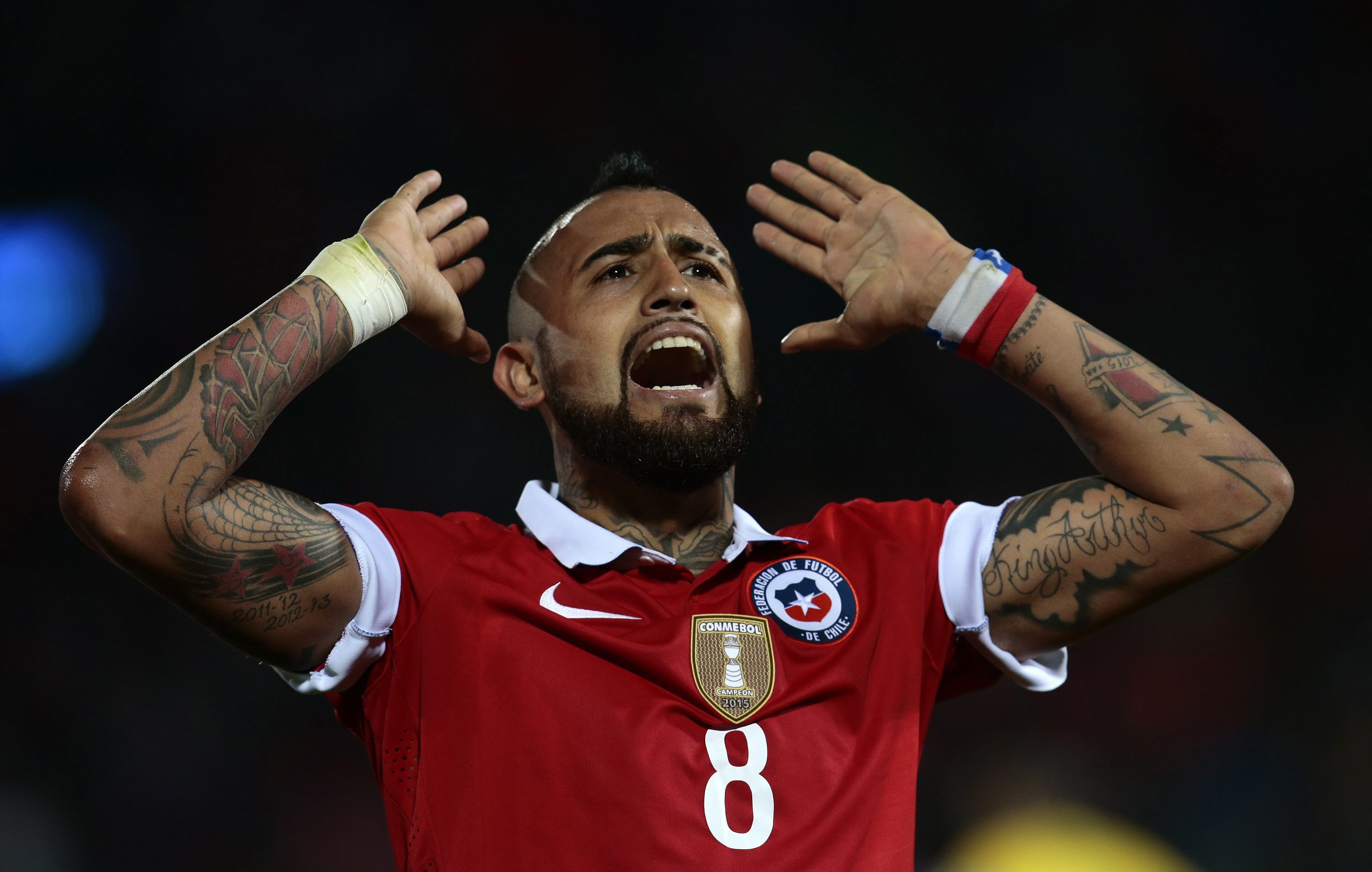 Arturo Vidal will be hoping to star against Japan. (Photo courtesy: AFP/Getty)