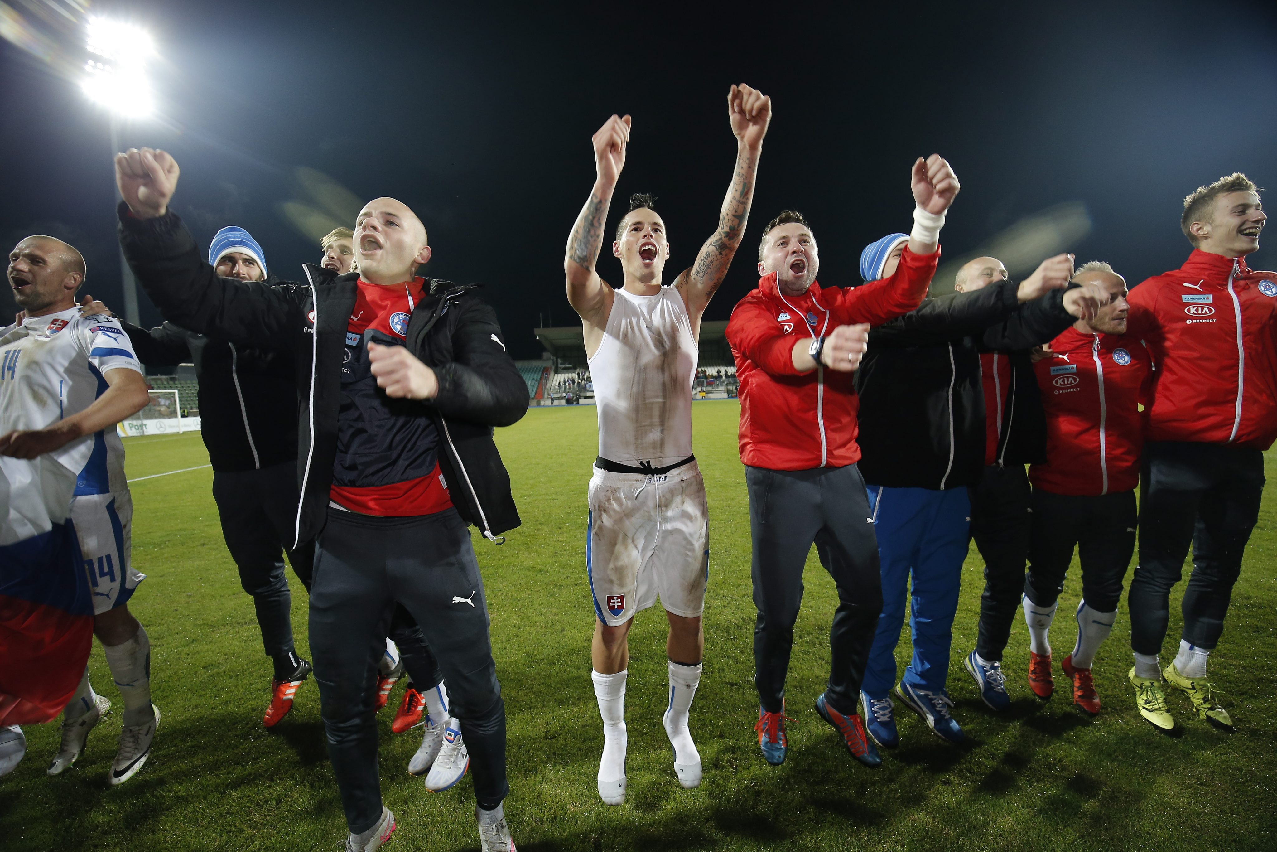 Can Slovakia spring a surprise at the Euros? (EPA/JULIEN WARNAND)