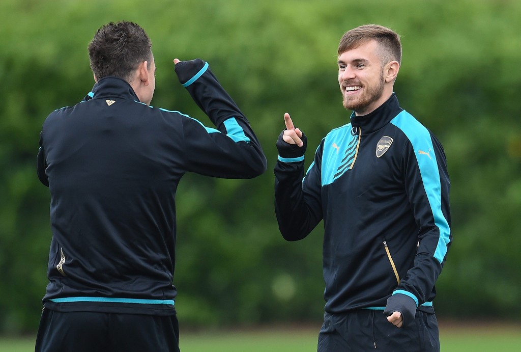 Arsenal training