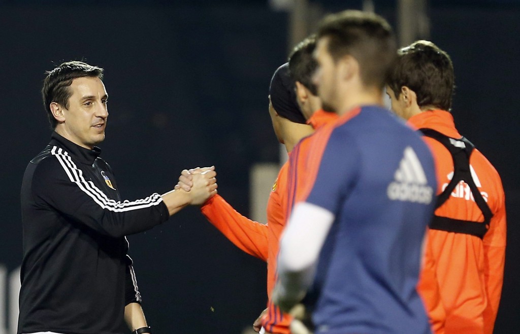 VALENCIA FC'S TRAINING