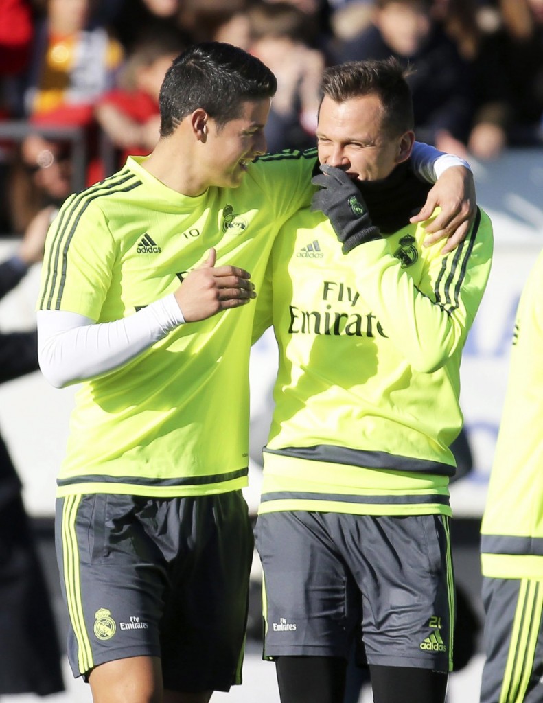 "I like what I see of James here."