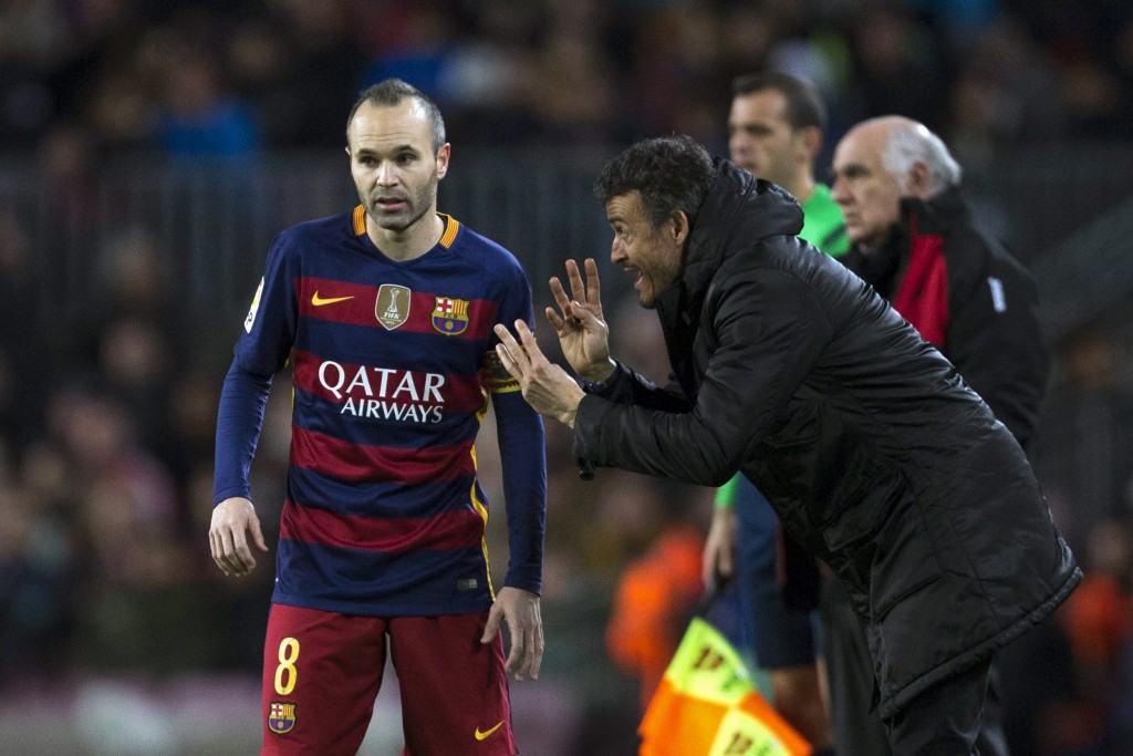 Iniesta's absence is likely to have an affect on Barcelona's performance but Luis Enrique would hope his side can avoid a hiccup in the season opener against Real Betis. (Picture Courtesy - AFP/Getty Images)