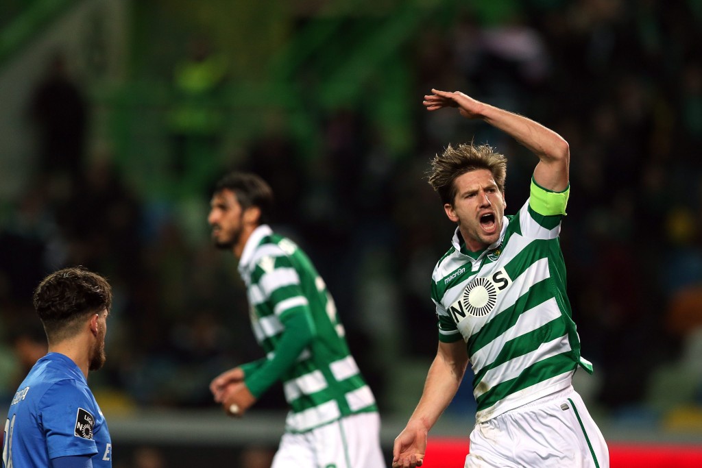 Adrien Silva was hopeful of a move to Leicester but Bastian's refusal to join Sporting is likely to put a spanner in the works. (Picture Courtesy - AFP/Getty Images)