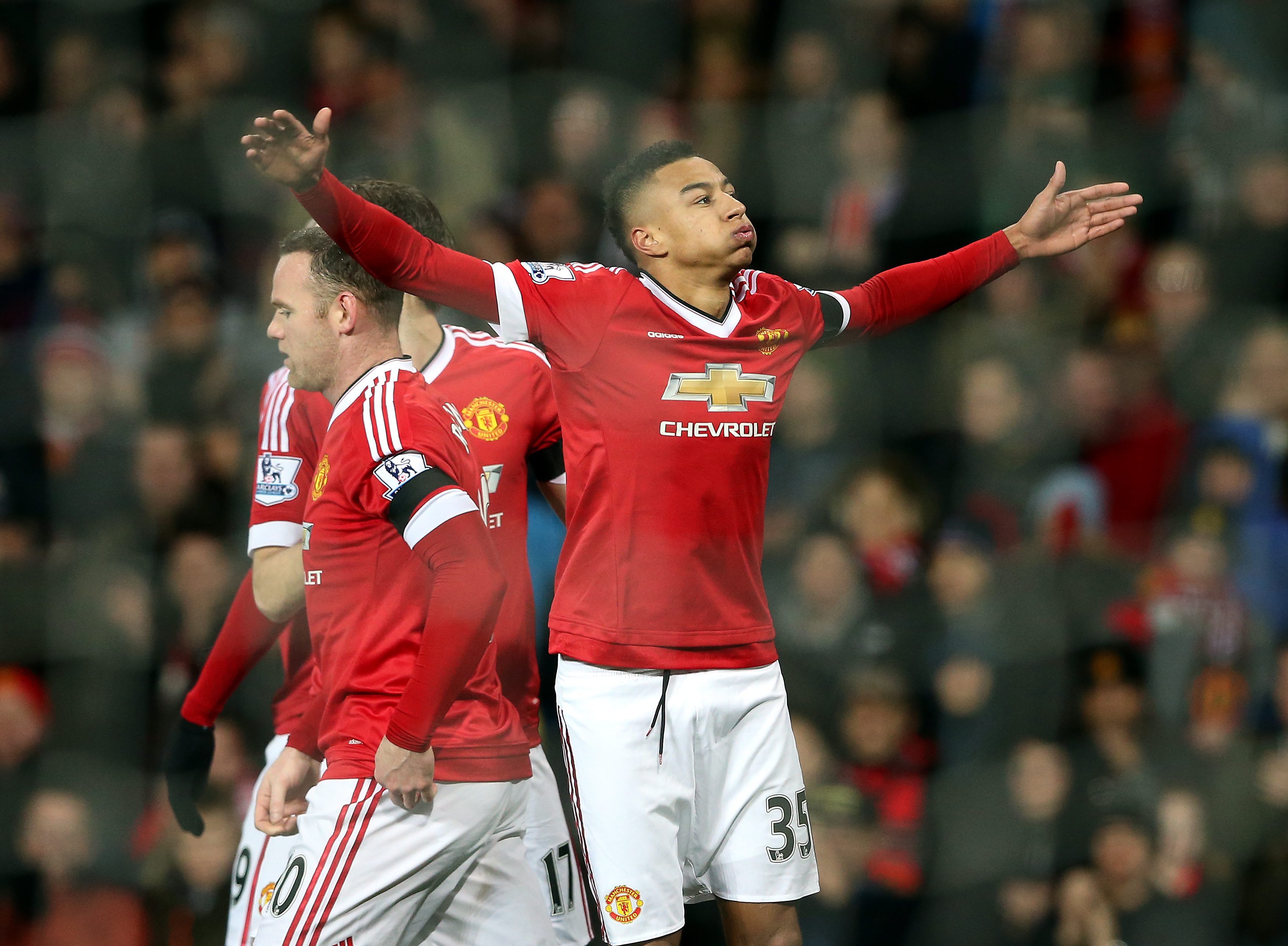"Basking in the Red Glory" (Picture Courtesy - AFP/Getty Images)