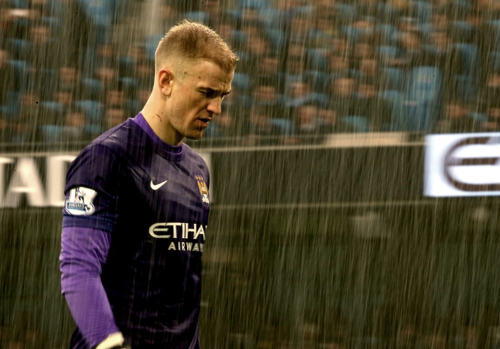 Joe looks Hart-broken at Manchester City under Pep Guardiola. (Picture Courtesy - AFP/Gety Images)