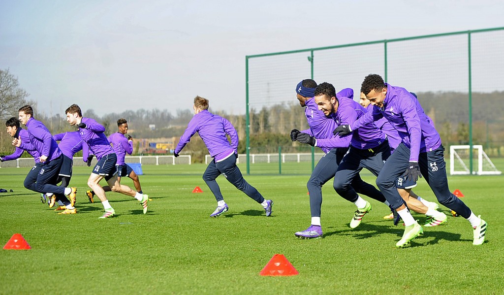 Tottenham Hotspur training