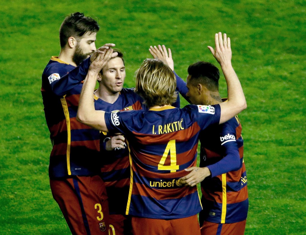 Rakitic seems to be enjoying life and football at Barcelona and doesn't look like leaving anytime soon having rejected multiple offers during the summer. (Picture Courtesy - AFP/Getty Images)