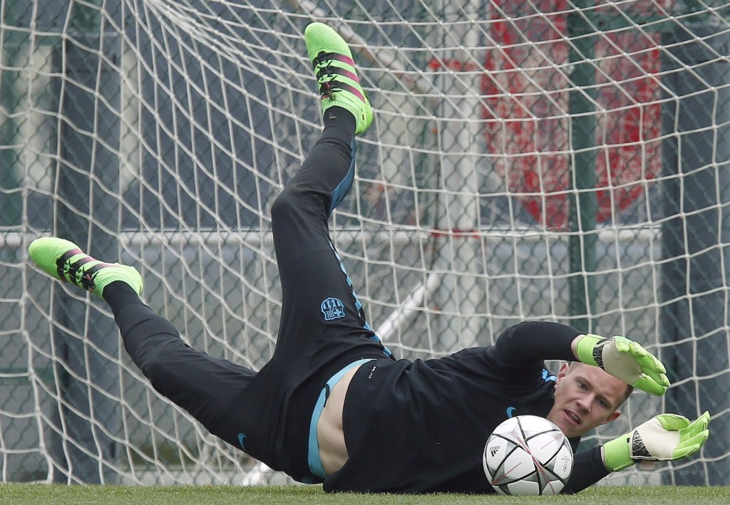 FC Barcelona training session