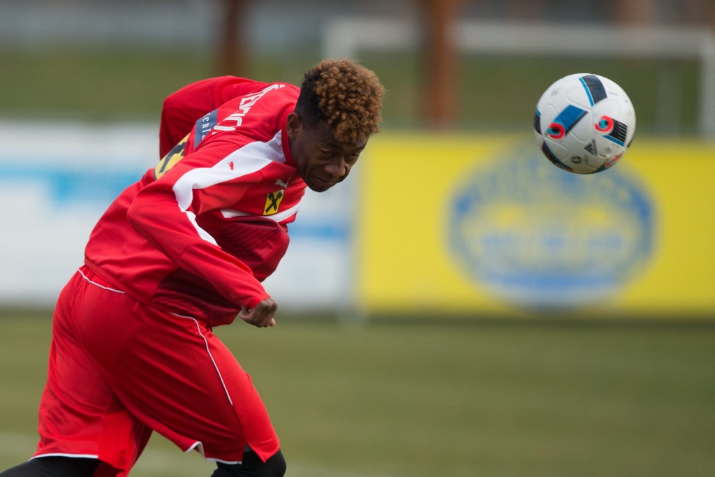 Training session of the Austrian Soccer National Team in Stegersbach