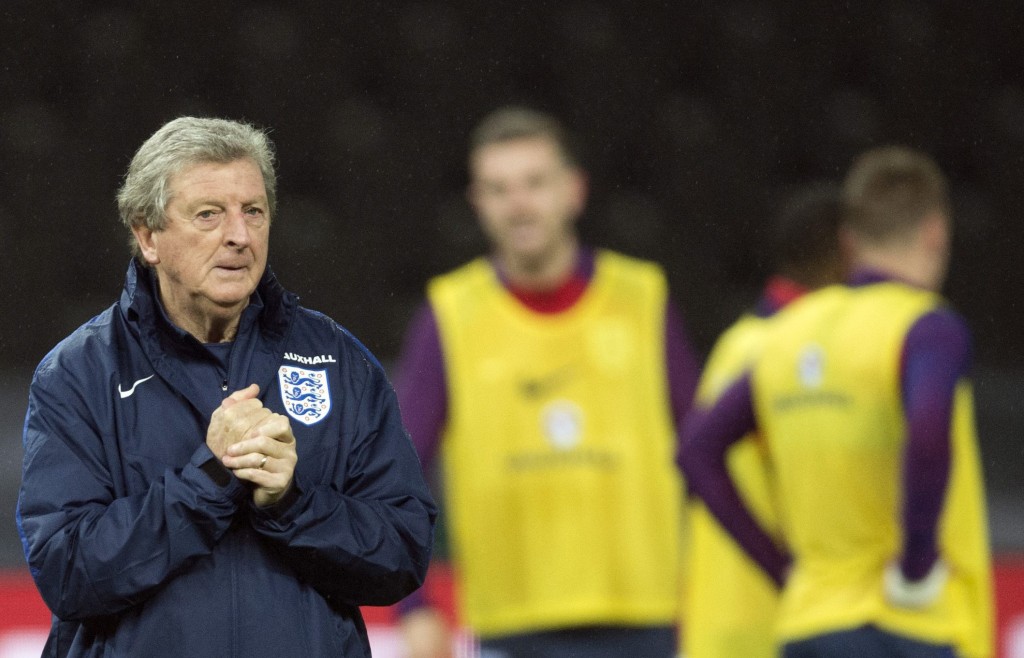 English national soccer team training