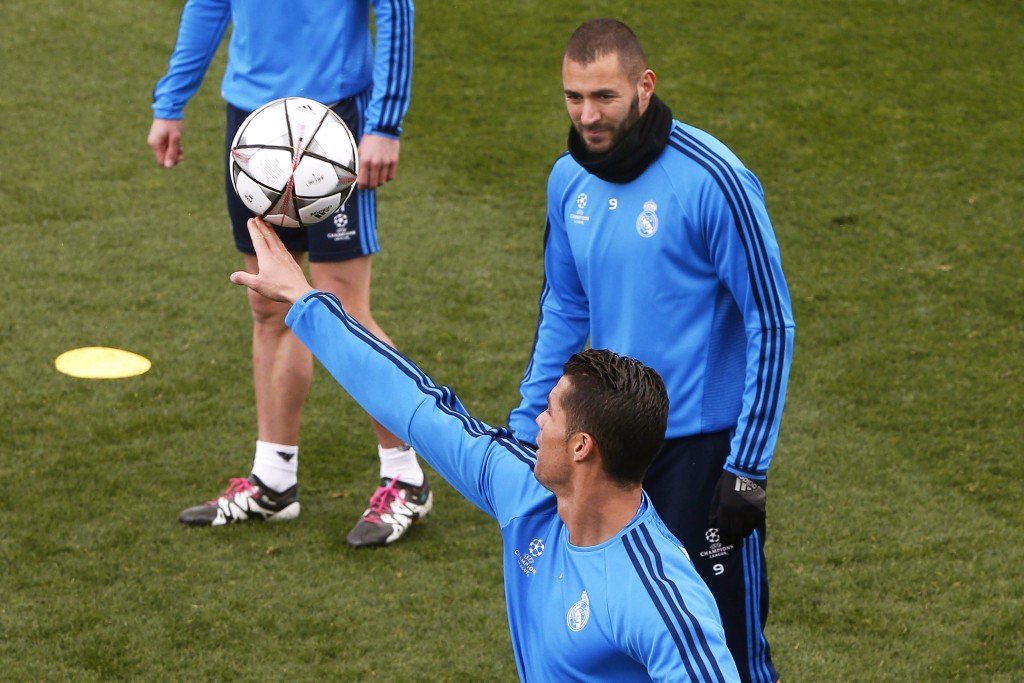 Real Madrid training