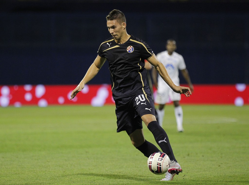 ZAGREB, CROATIA - JULY 28: Marko Pjaca of FC Dinamo Zagreb in action during the UEFA Champions League Third Qualifying Round 1st Leg match between FC Dinamo Zagreb and FC Molde at Maksimir stadium in Zagreb, Croatia on Tuesday, July 28, 2015. (Photo by Srdjan Stevanovic/Getty Images)