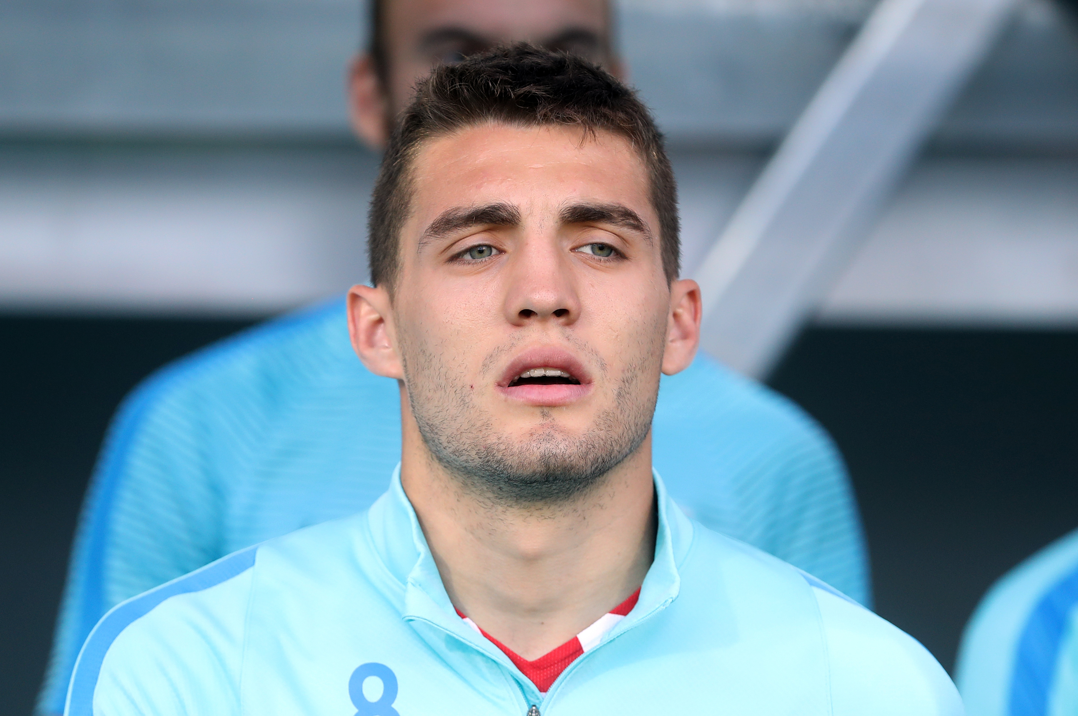 Croatia's midfielder Mateo Kovacic is pictured before the friendly football match between Croatia and San Marino in Rijeka, Croatia, on June 4, 2016. / AFP / STR (Photo credit should read STR/AFP/Getty Images)