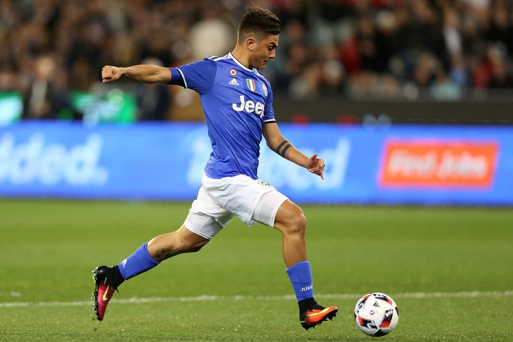 Paulo Dybala scored Juventus' opener in the friendly as the Tottenham defenders had trouble dealing with the forward. (Picture Courtesy - AFP/Getty Images)