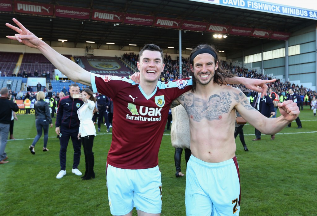 Michael Keane was an integral part of Burnley's promotion campaign and has impressed in the Premier League thus far this season with Chelsea planning a swoop for the U21 international in January. (Picture Courtesy - AFP/Getty Images)