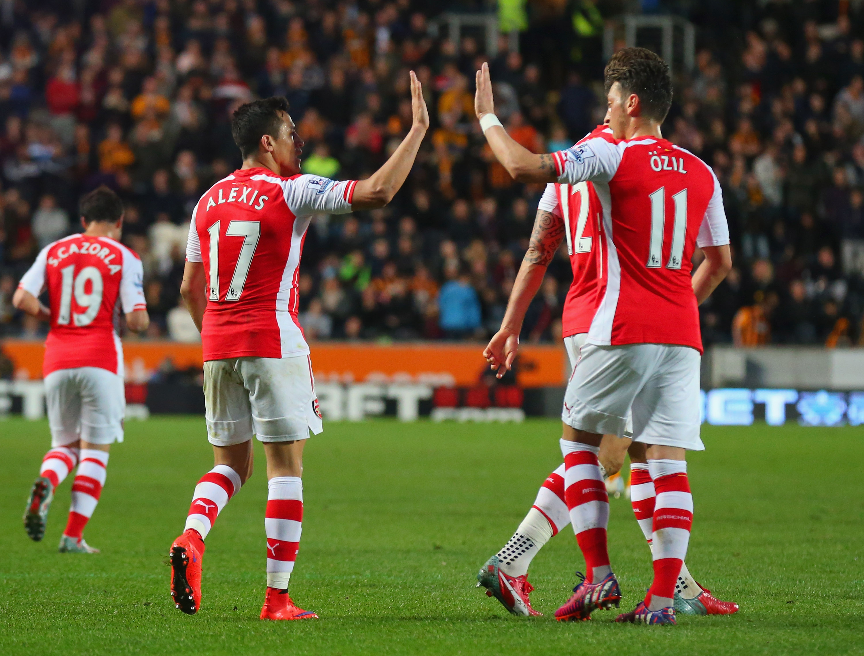 Teaming up for destruction of the opposition. (Picture Courtesy - AFP/Getty Images)