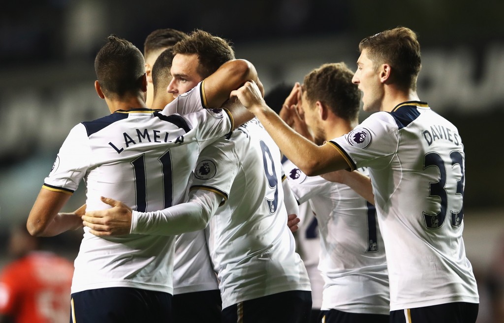 Tottenham seem to have found some form and Vincent Janssen has shown in their latest win against Gillingham that he is capable of carrying the weight of scoring on his shoulders in the absence of Harry Kane. (Picture Courtesy - AFP/Getty Images)