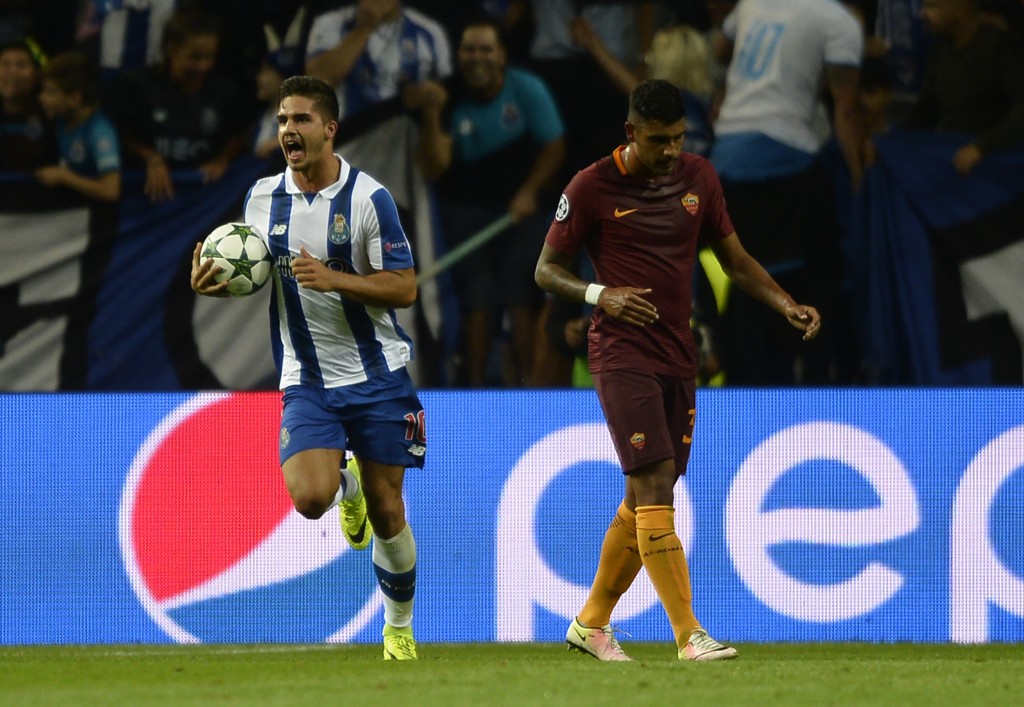 Andre Silva has caught the attention of Premier League duo Arsenal and Leicester, who are both monitoring the player. (Picture Courtesy - AFP/Getty Images)