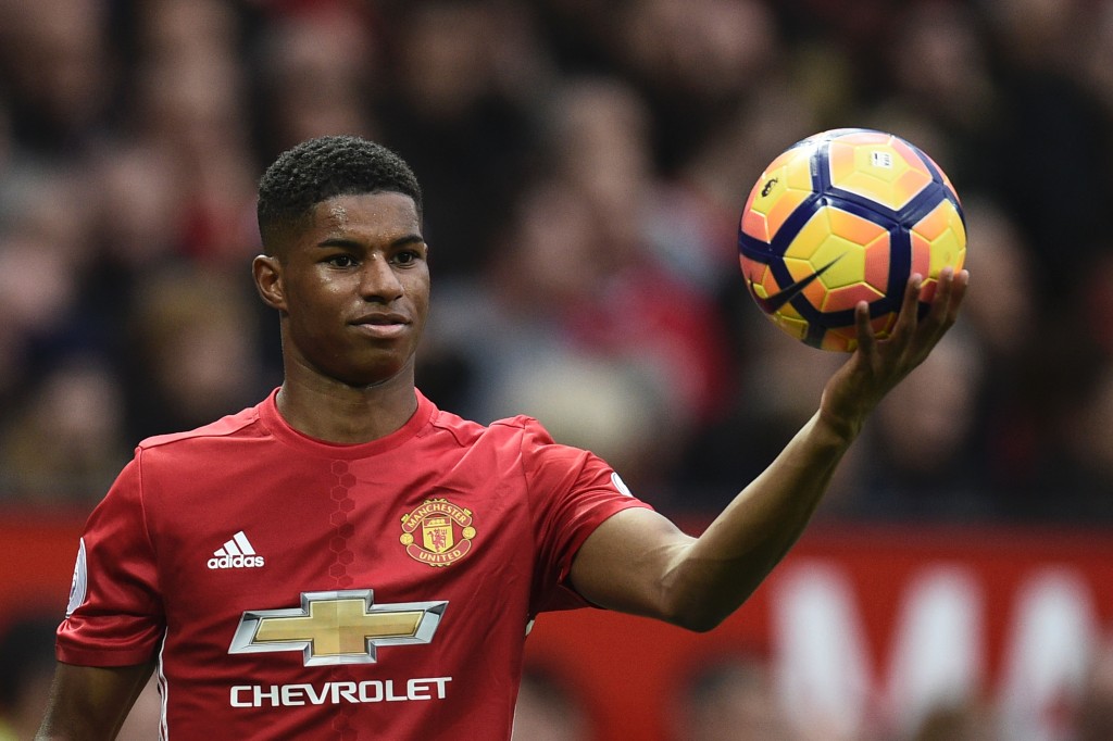Marcus Rashford will have a major opportunity at hand to cement his position as a key player. (Picture Courtesy - OLI SCARFF/ AFP/Getty Images)