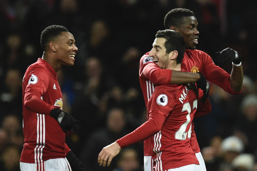 Martial has been advised to follow in the footsteps of teammate Henrikh Mkhitaryan. (Photo by Oli Scarff/AFP/Getty Images)