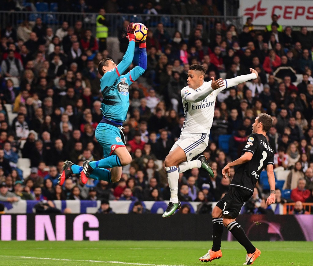 Battling against the odds to be a regular part of the Real Madrid first-team. (Picture Courtesy - AFP/Getty Images)