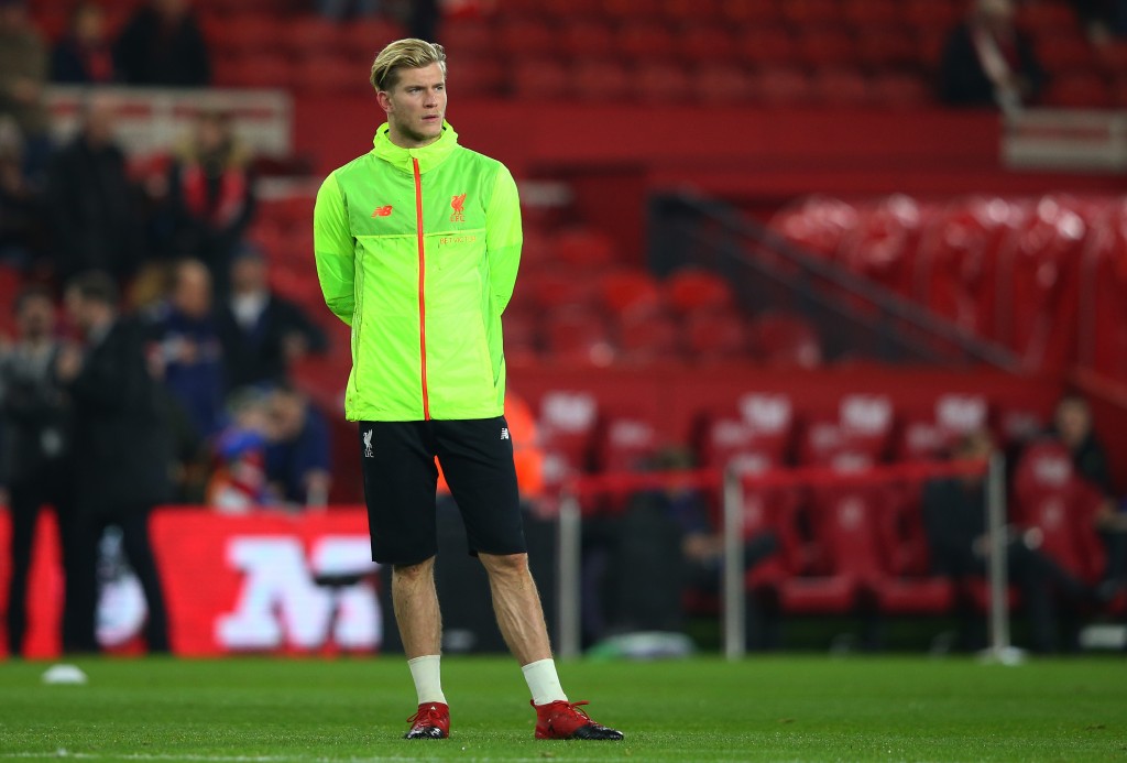 MIDDLESBROUGH, ENGLAND - DECEMBER 14: Loris Karius of Liverpool stands during the warm up prior to the Premier League match between Middlesbrough and Liverpool at Riverside Stadium on December 14, 2016 in Middlesbrough, England. (Photo by Alex Livesey/Getty Images)