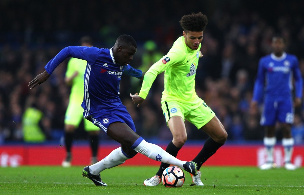 A strong and steady return back into the Chelsea side for Kurt Zouma. (Photo by Ian Walton/Getty Images)