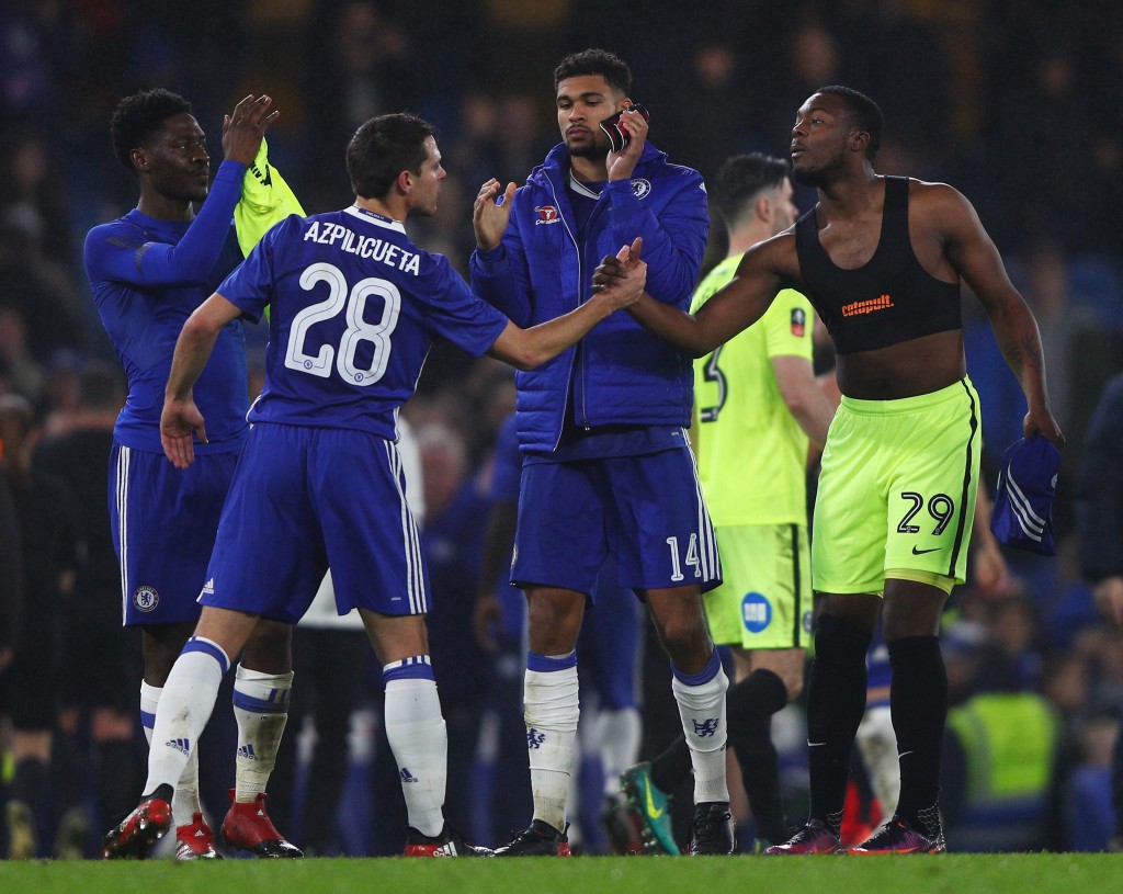 An Impressive Outing - Nathaniel Chalobah and Ruben Loftus-Cheek had a match to remember for Chelsea. (Photo by Ian Walton/Getty Images)